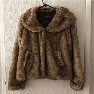 Urban outfitters fur jacket